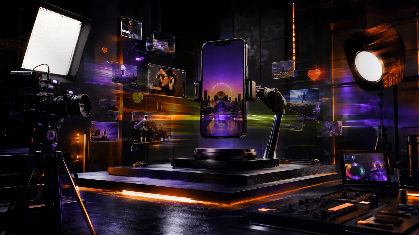 Premium paid social and content production studio for Meta advertising campaigns