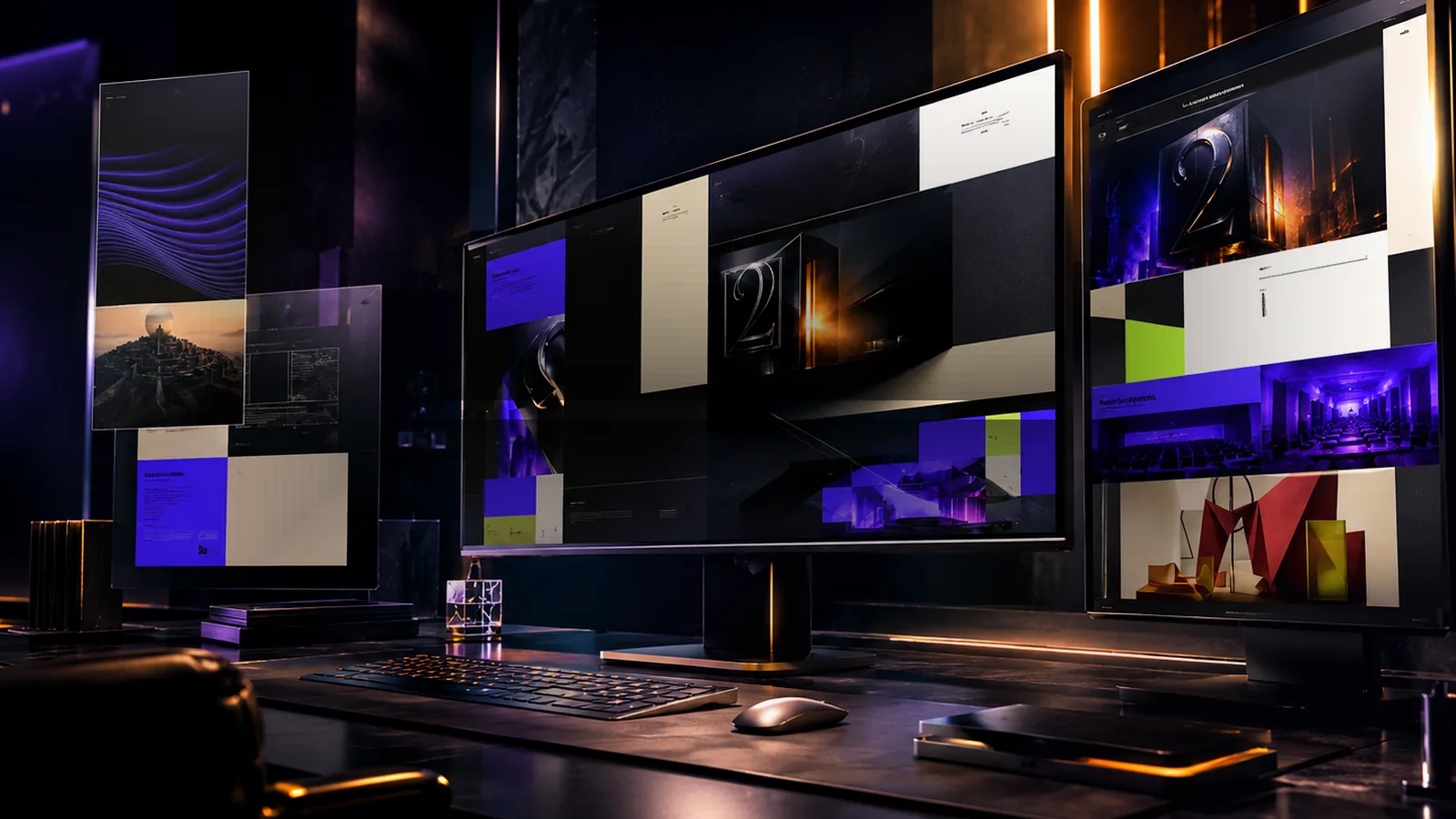 Detailed visual for 2BlockMedia web design and development services