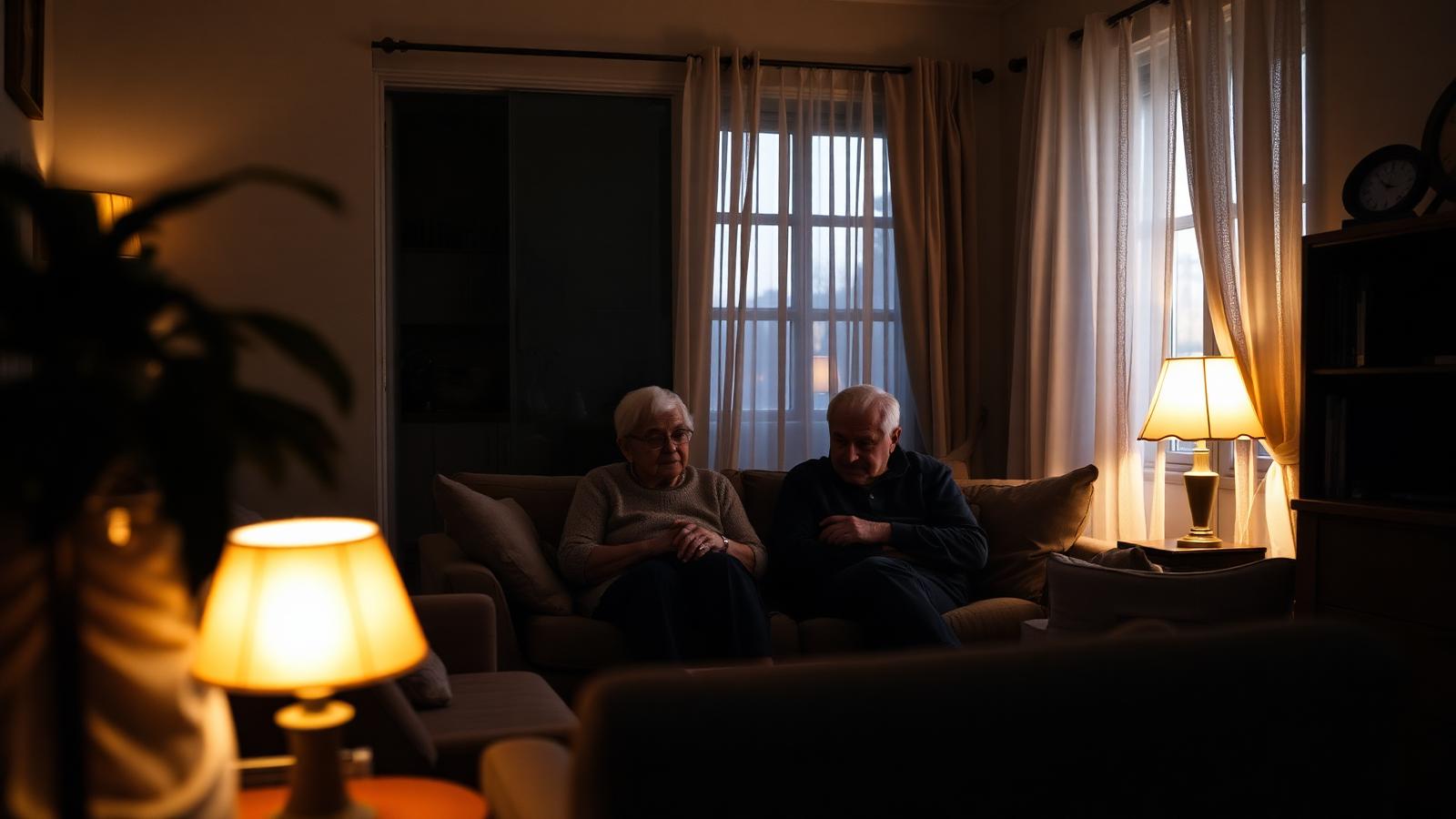 Warm residential senior care setting representing Hampshire Manor lead generation