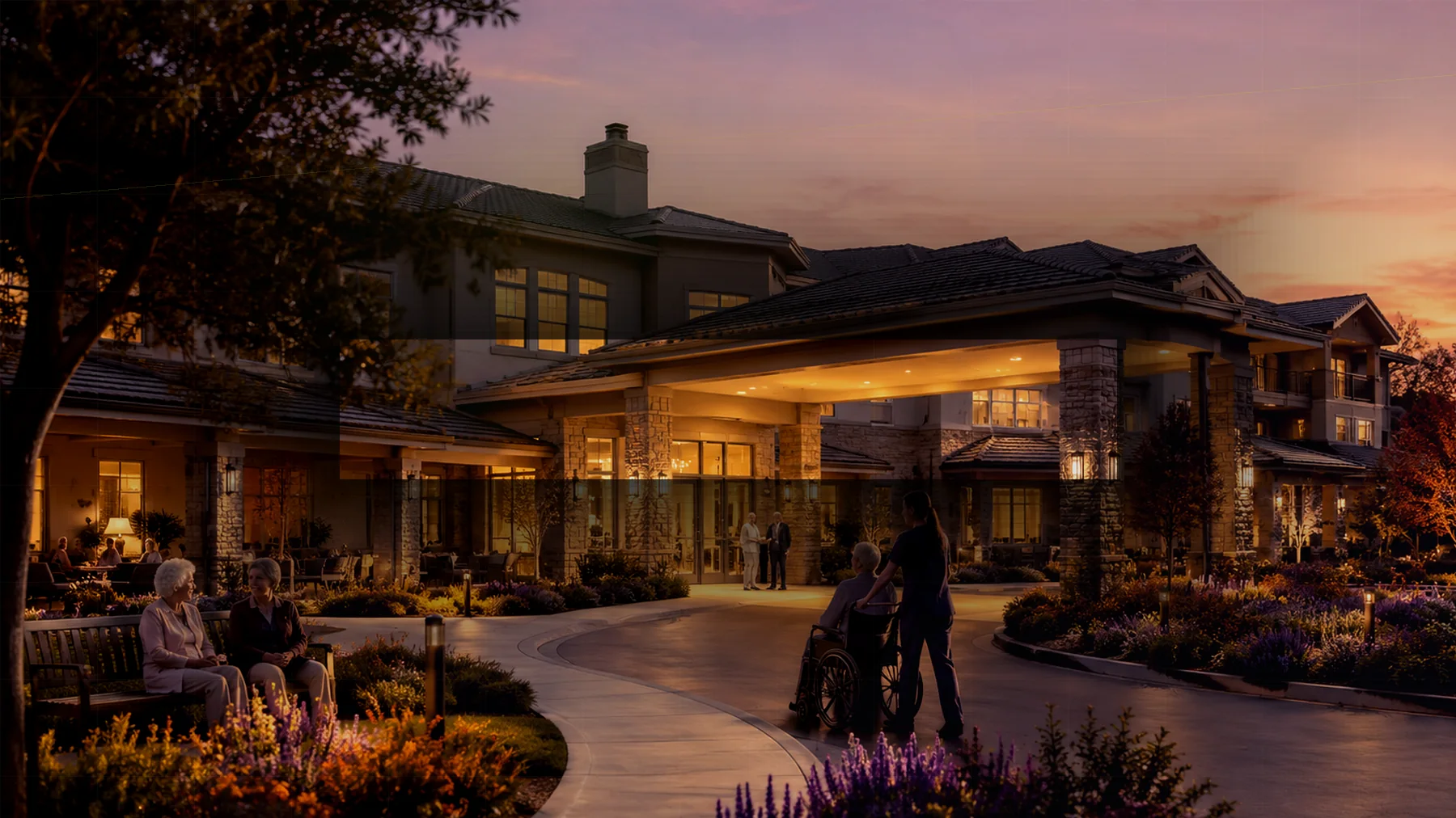 Local business market and customer experience visual for Loomis, California