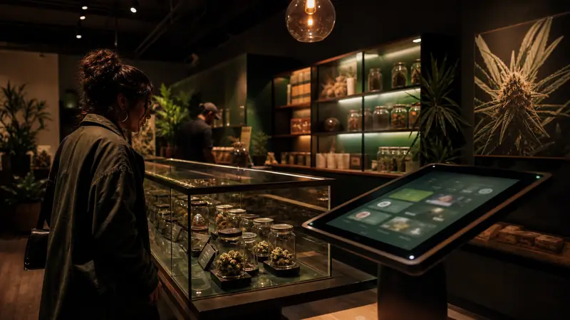 Searchable business directory and local discovery platform visual for Helping Bud