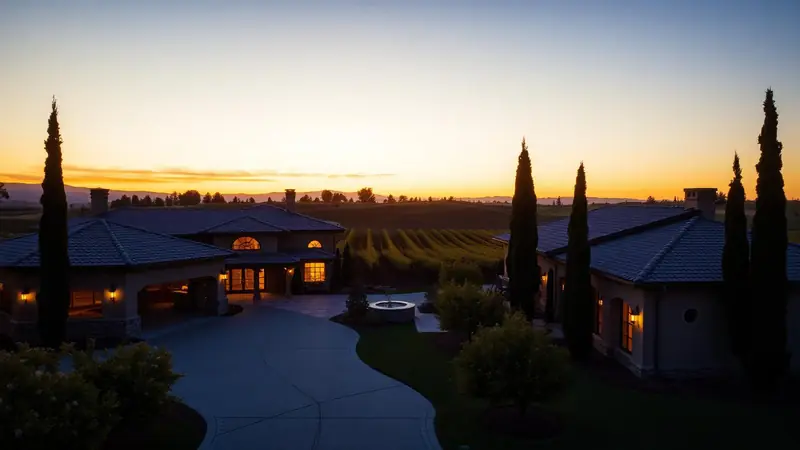 Refined Wine Country senior living environment representing Sonoma Hills campaign work
