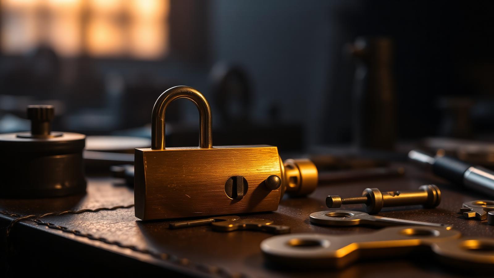 Commercial security access control and video production visual for Stice Lock